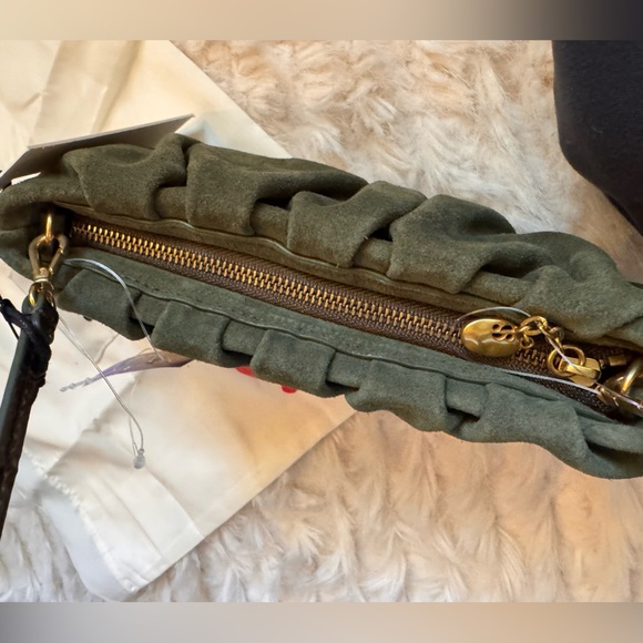 STAUD baguette Khaki Green Shoulder Bag - Picture 14 of 14